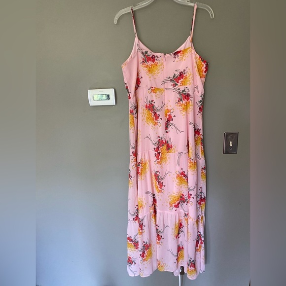 J. CREW MERCANTILE Floral Tiered Maxi Dress Sunburst Bouquet Size 12 - Picture 6 of 10